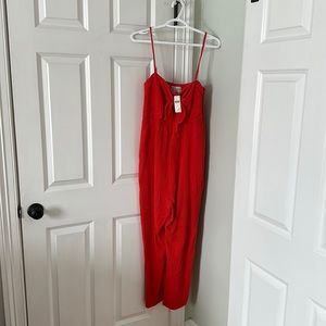 Anthropologie Jumpsuit - Red